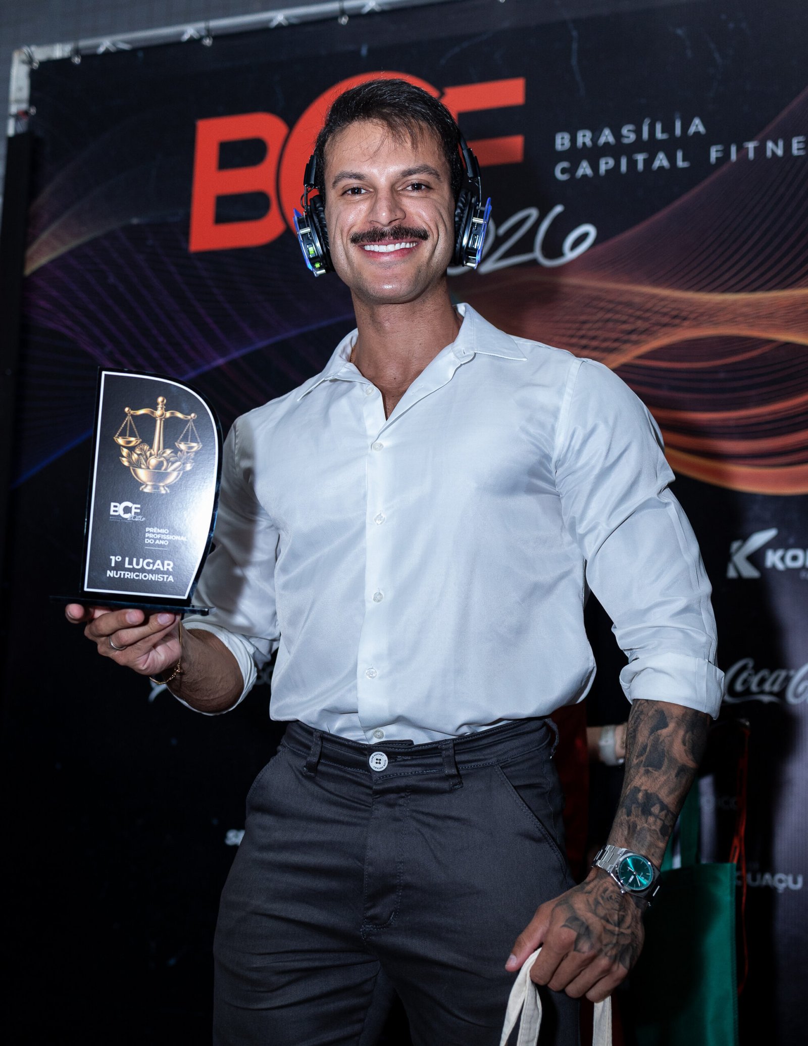 Vencedor do Prêmio Profissional do Ano no BCF